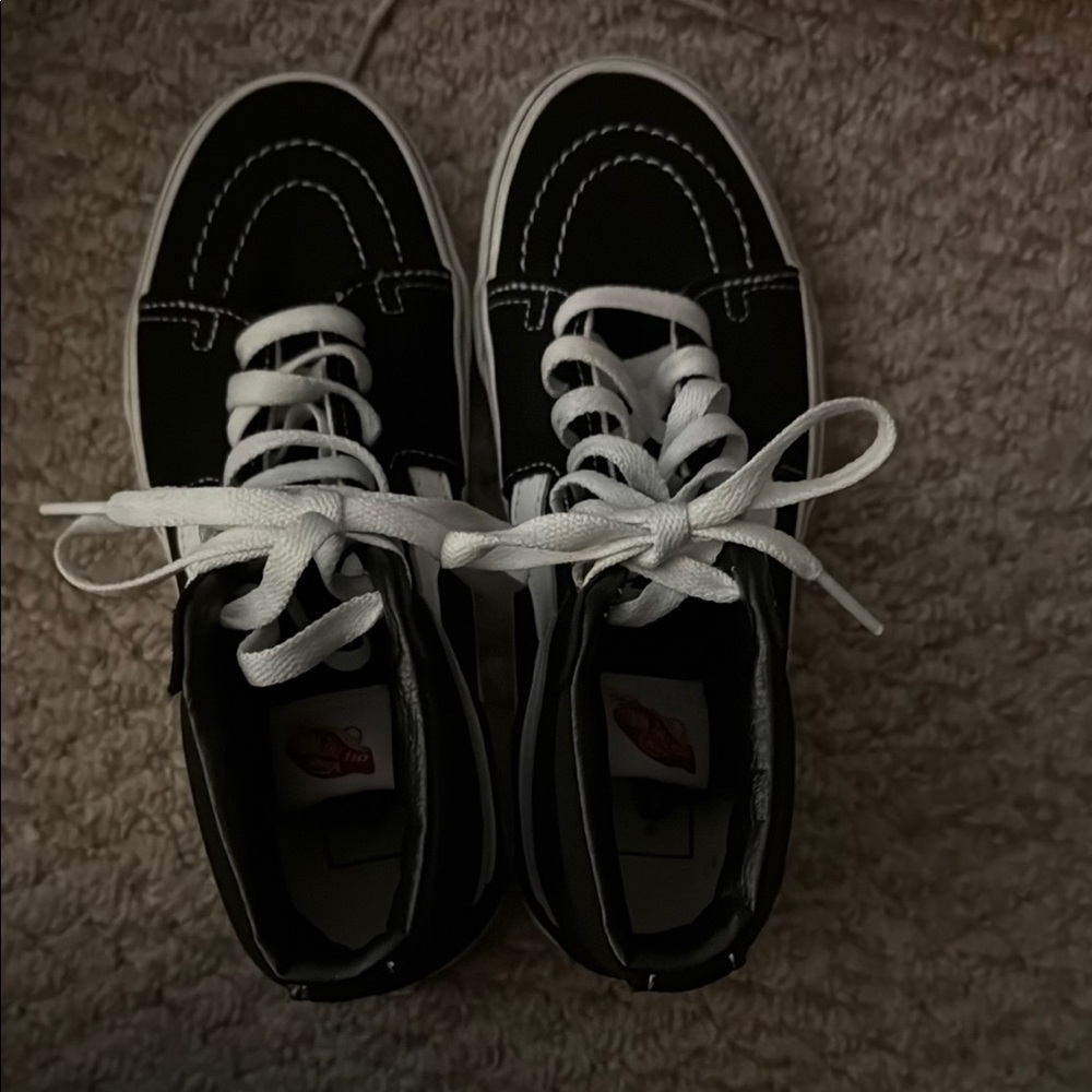 Vans Black High-Top Sneakers